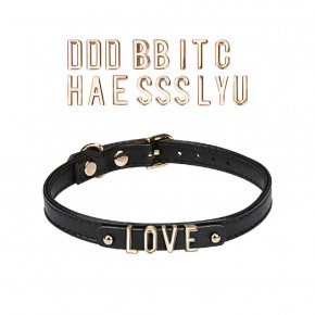 Liebe Seele | Чокер Liebe Seele DIY Choker with 21 Removable Letters. Ціна: 1549 грн