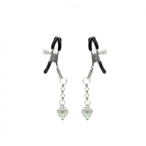 Liebe Seele | Зажимы для сосков Liebe Seele Glow-in-dark Nipple Clamps Green. Цена: 1 549 грн