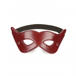 Liebe Seele | Кожаная маска на глаза Liebe Seele Wine Red Eye Mask. Ціна: 1549 грн