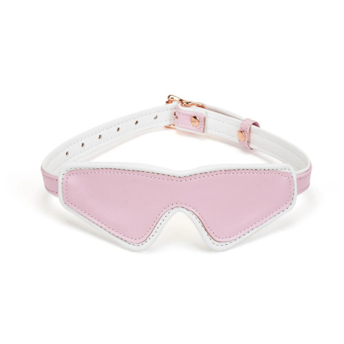 Liebe Seele | Кожаная маска на глаза Liebe Seele White & Pink Fairy Goat Leather Blindfold. Ціна: 1299 грн Liebe Seele | Кожаная маска на глаза Liebe Seele White & Pink Fairy Goat Leather Blindfold. Ціна: 1299 грн