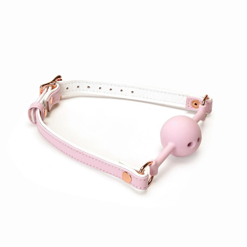 Liebe Seele | Кляп Liebe Seele White & Pink Fairy Goat Leather Ball Gag. Цена 1 559 грн Liebe Seele | Кляп Liebe Seele White & Pink Fairy Goat Leather Ball Gag. Цена 1 559 грн