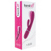 Liebe | Вибратор-кролик Liebe Bend It Plus Cerise, гибкий, 2 мотора, 10 режимов. Цена 2 499 грн. Фото: 2