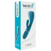 Liebe | Вибратор-кролик Liebe Bend It Plus Ocean Blue, гибкий, 2 мотора, 10 режимов. Цена 2 499 грн. Фото: 2
