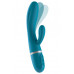 Liebe | Вибратор-кролик Liebe Bend It Plus Ocean Blue, гибкий, 2 мотора, 10 режимов. Цена 2 499 грн. Фото: 1