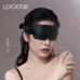 LOCKINK | Маска кожаная на глаза Черная Lockink. Цена 3 420 грн. Фото: 3