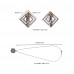 LOCKINK | Зажимы для сосков с тяжелой подвеской LOCKINK Adjustable Nipple Clamps with Heavy Pendant - Grey. Цена 806 грн. Фото: 8