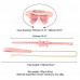 LOCKINK | Поводок LOCKINK SEVANDA Love Heart Butterfly Leather Collar Set - Pink. Цена 1 329 грн. Фото: 5