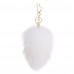 LOCKINK | Металлическая анальная пробка Кроличий хвост LOCKINK SEVANDA White Bunny-Tail Anal Rose-shape Plug. Ціна 929 грн. Фото: 1