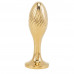 LOCKINK | Металлическая анальная пробка Кроличий хвост LOCKINK SEVANDA White Bunny-Tail Anal Pear-shape Plug. Цена 929 грн. Фото: 2