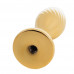 LOCKINK | Металлическая анальная пробка Кроличий хвост LOCKINK SEVANDA White Bunny-Tail Anal Pear-shape Plug. Цена 929 грн. Фото: 3