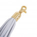 LOCKINK | Металлическая анальная пробка Хвост пони LOCKINK SEVANDA White Pony-Tail Anal Pear-shape Plug. Ціна 1029 грн. Фото: 3