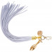 LOCKINK | Металлическая анальная пробка Хвост пони LOCKINK SEVANDA White Pony-Tail Anal Rose-shape Plug. Ціна 1399 грн. Фото: 1