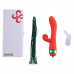 LOCKINK | Вибратор-кролик с флоггером LOCKINK SEVANDA Whip Vibrating Massage Wand - Red & Green. Ціна 3169 грн. Фото: 8