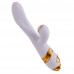 LOCKINK | Вибратор-кролик с флоггером LOCKINK SEVANDA Whip Vibrating Massage Wand - White & Golden. Ціна 3169 грн. Фото: 1