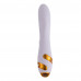 LOCKINK | Вибратор-кролик с флоггером LOCKINK SEVANDA Whip Vibrating Massage Wand - White & Golden. Ціна 3169 грн. Фото: 2