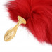 LOCKINK | Анальная пробка с хвостом лисицы LOCKINK SEVANDA Red Vixen Set with Pear-shape Plug. Ціна 2449 грн. Фото: 5
