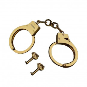 LOCKINK | Наручники металлические позолоченные массивные Lockink. Цена: 3 250 грн