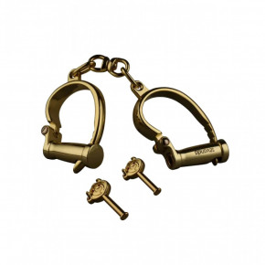 LOCKINK | Наручники с короткой цепочкой , металлические, золотые. Цена: 1 799 грн