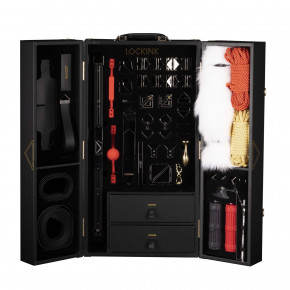 LOCKINK | БДСМ-набор LOCKINK All-in-1 BDSM Play Kit - Black Color. Цена: 47 599 грн