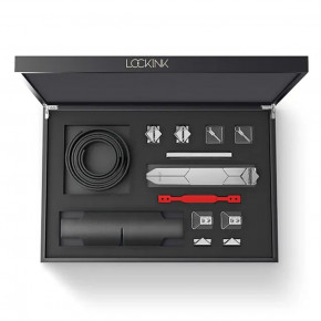 LOCKINK | БДСМ-набор LOCKINK Teasing & Impact-Play Black Set. Цена: 8 244 грн