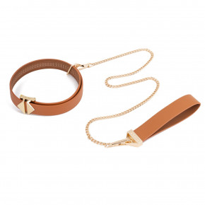LOCKINK | Поводок LOCKINK Tied Collar with Leash Set - Brown. Цена: 3 144 грн