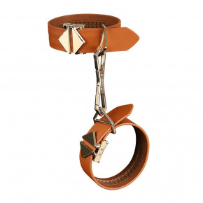 LOCKINK | Наручники LOCKINK Wristcuffs/Anklecuffs Brown Set. Цена: 1 529 грн