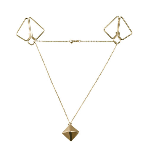 LOCKINK | Зажимы для сосков с тяжелой подвеской LOCKINK Nipple Clamps with Heavy Pendant - Golden. Цена 999 грн LOCKINK | Зажимы для сосков с тяжелой подвеской LOCKINK Nipple Clamps with Heavy Pendant - Golden. Цена 999 грн