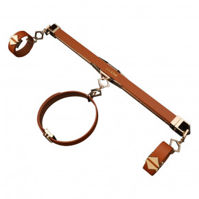 LOCKINK | Фиксатор-распорка LOCKINK Adjustable Spreader Bar Set - Brown. Цена: 5 439 грн