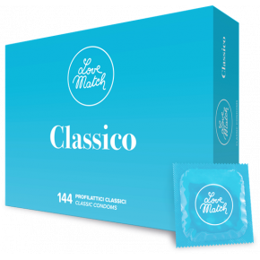 Love Match | Презервативы - Classico (Classic), 54 мм, 144 шт.. Цена: 1 955 грн