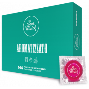 Love Match | Презервативы - Aromatizzato (Flavoured), 54 мм, 144 шт.. Цена: 1 648 грн