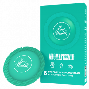 Love Match | Презервативы - Aromatizzato (Flavoured), 54 мм, 6 шт.. Цена: 192 грн