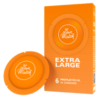 Love Match | Презервативы Extra Large, 57 мм, 6 шт. Цена 230 грн