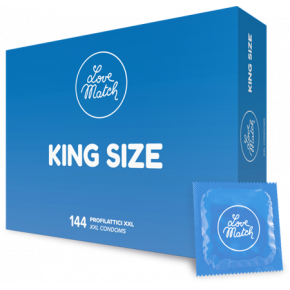 Love Match | Презервативы - King Size, 60 мм, 144 шт.. Цена: 2 684 грн