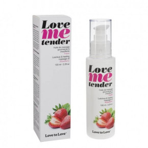 Love To Love | Масажне Масло Love Me Tender Strawberry. Ціна: 891 грн