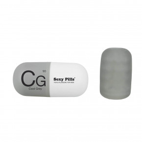 Love To Love | Мастурбатор SEXY PILLS COOL GREY. Цена: 459 грн