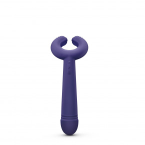 Love To Love | Вібратор для пари 2 в 1 Masturbator & Vibrator Please Me Midnight Indigo. Ціна: 3199 грн