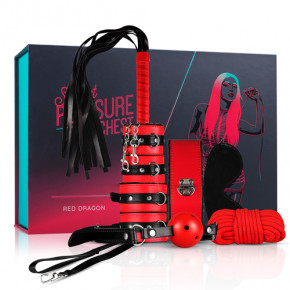 LOVEBOXXX | Набір БДСМ Secret Pleasure Chest Red Dragon. Ціна: 3442 грн