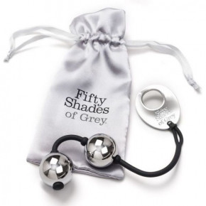 Fifty Shades of Grey | Вагінальні кульки Inner Goddess Silver Pleasure Balls. Ціна: 1265 грн