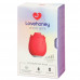 Lovehoney | Вакуумный стимулятор в виде розы Lovehoney Mon Ami Pleasure Air Rose, красный. Ціна 4995 грн. Фото: 5