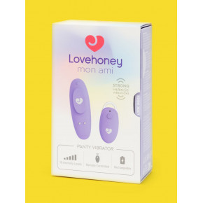 Lovehoney | Вибратор в трусики с пультом Lovehoney Mon Ami Panty Vibrator для клитора, сиреневый. Цена: 5 550 грн