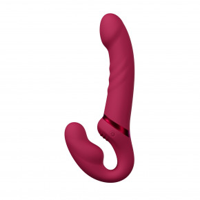 Lovense | Безремневой страпон Lovense Lapis vibrating strapless strap-on. Ціна: 4402 грн