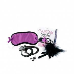 LOVERS PREMIUM | Набор фиолетовый Маска на глаза, Наручники, Перышко LOVERSPREMIUM-TEASE ME GIFT SET PURPLE. Ціна: 595 грн