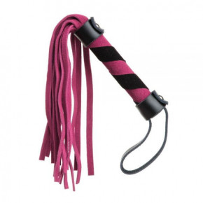 Loveshop | Плетка из замши мини FLOGGER BLACK/PINK. Цена: 695 грн