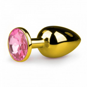 Loveshop | Анальнапробка Loveshop Gold Metal Pink. L. Ціна: 695 грн