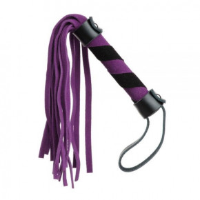 Loveshop | Плетка из замши мини FLOGGER BLACK/PURPLE. Цена: 695 грн