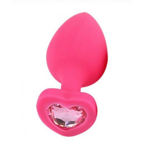 Loveshop | Анальнаpink Silicone Heart Light Pink,m. Ціна: 585 грн