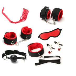 Loveshop | Набір Для Бдсм Ігор Bondage Gear Set, Black&red. Ціна: 650 грн