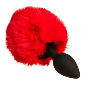 Loveshop | Анальнапробка Зайчик Silicone, Red S. Ціна: 349 грн