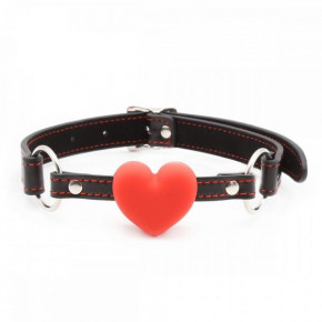 Loveshop | Кляпсердце Silicone Luxury Fetish Red. Ціна: 295 грн