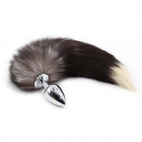 Loveshop | Анальная пробка с хвостом Енот, Raccoon Tail M. Цена: 850 грн